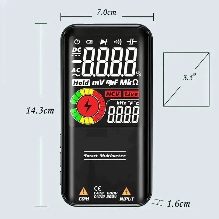 2024 New Smart Digital Multimeter