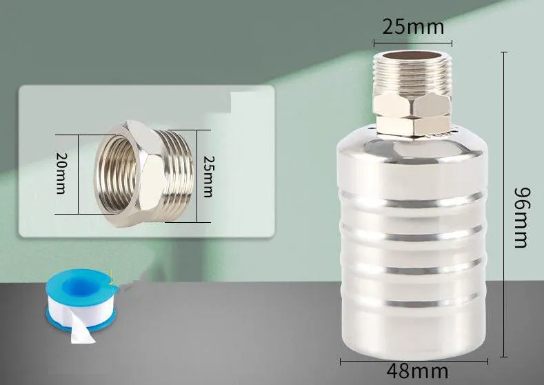  304 stainless steel water level control float valve