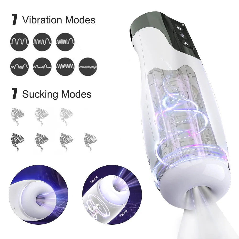 Automatic Sucking Blowjob Simulator Masturbator Simulator Male Blowjob Toys