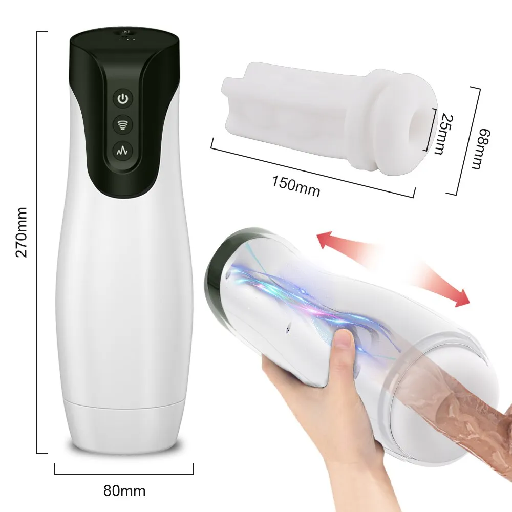 Automatic Sucking Blowjob Simulator Masturbator Simulator Male Blowjob Toys