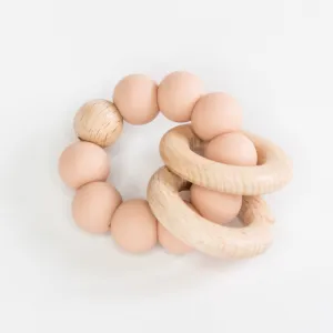 Babeehive Goods Apricot Teething Ring
