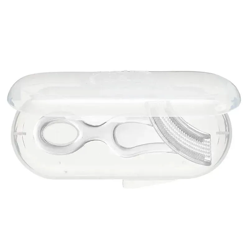 Baby Buddy - Babys 1St Toothbrush With Case, Clear