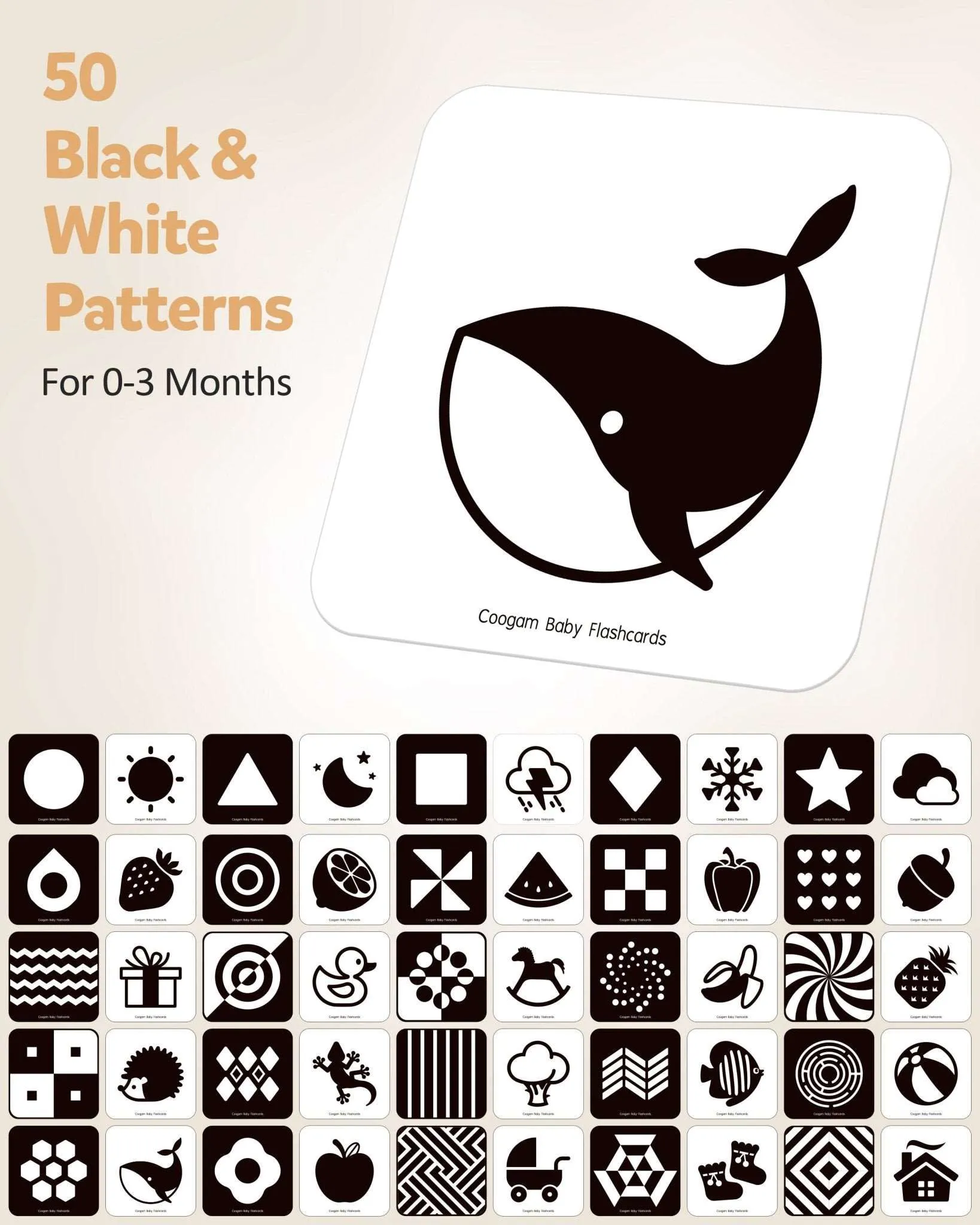 Baby Visual Stimulation Cards