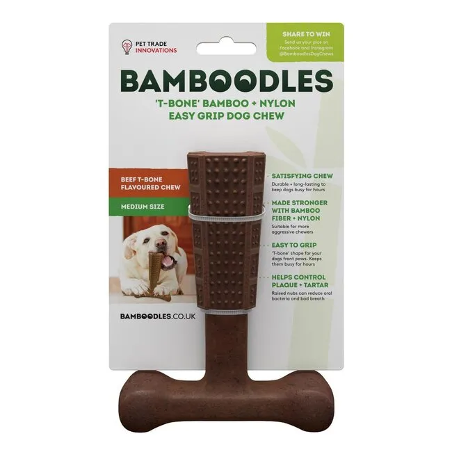 Bamboodles T-Bone Beef Chew