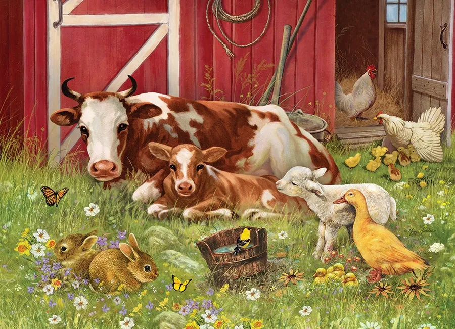 BARNYARD BABIES PUZZLE (350 PIECES (FAMILY))