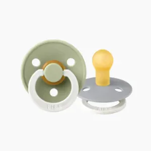 BIBS - Dummies 2 Pack - Colour Night Glow -  Size 1 - (0  months)