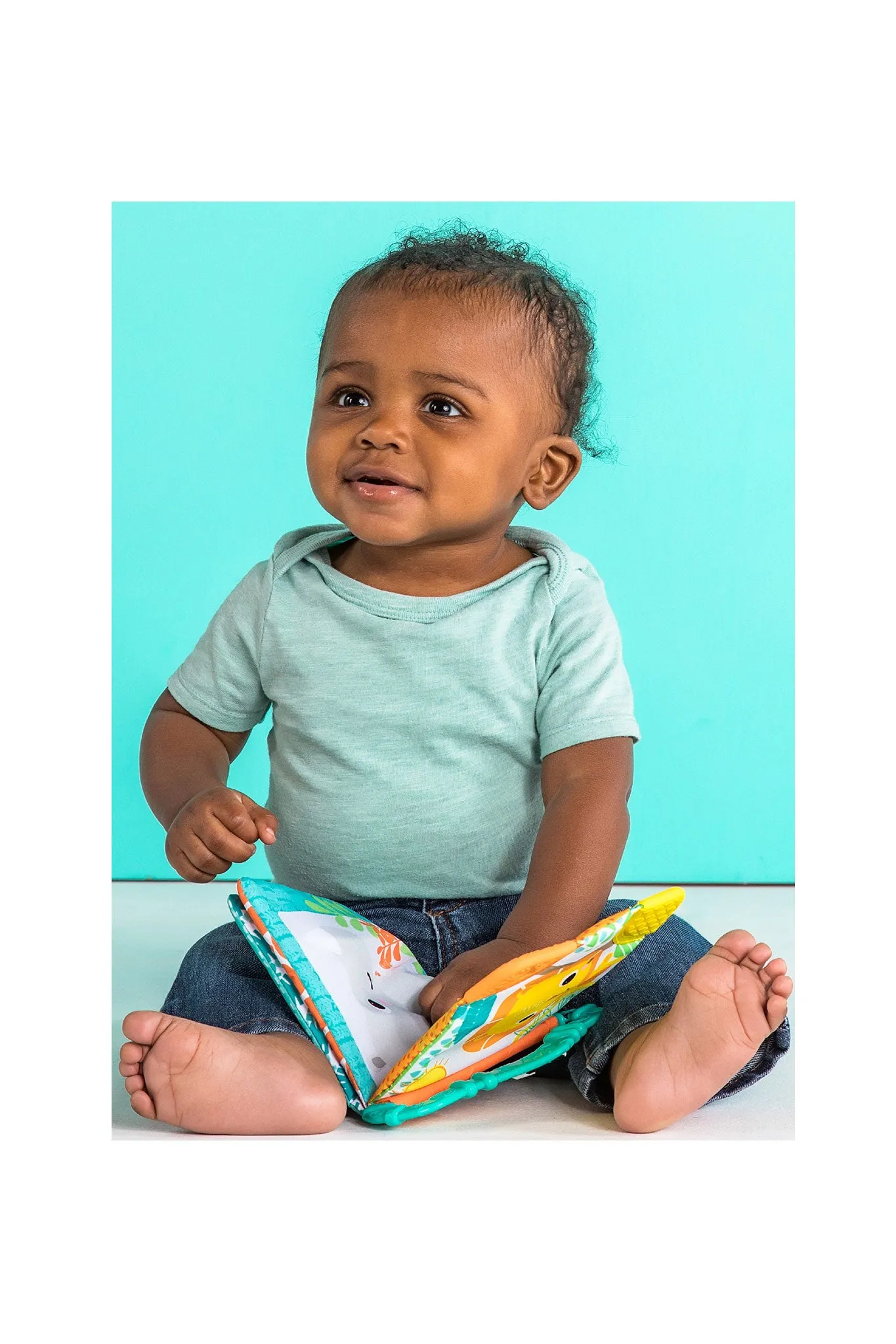 Bright Starts Teethe & Read Soft Book Toy