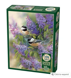 CHICKADEES AND LILACS PUZZLE (1000 PCS)