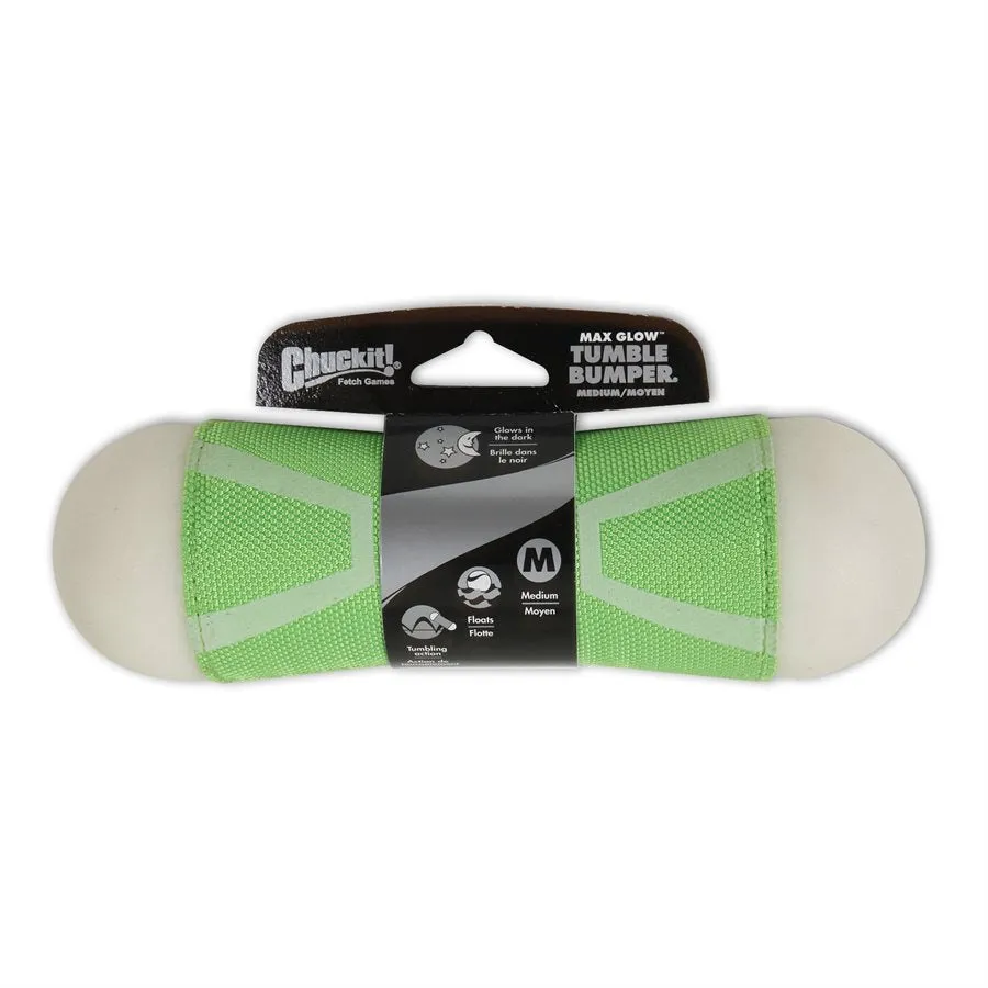 CHUCK IT! Lightplay Max Glow Tumble Bumper Medium