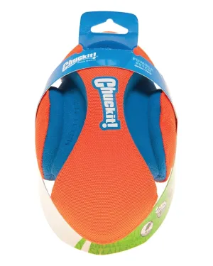 Chuckit! 253101 Dog Toy, Football, EVA/Polyester/Rubber, Blue/Orange :EA: QUANTITY: 1