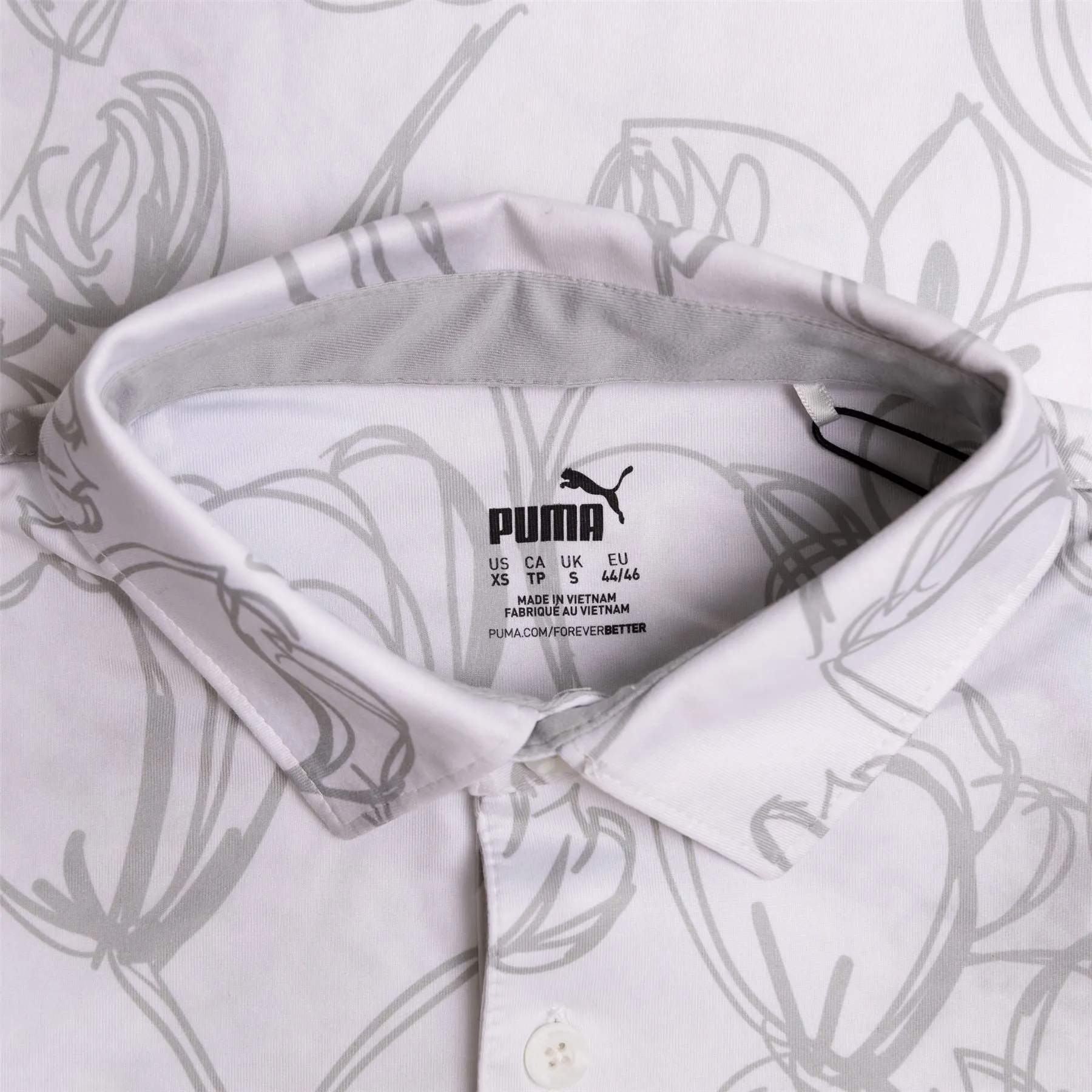 Cloudspun Stems Polo Bright White/High Rise - SS23