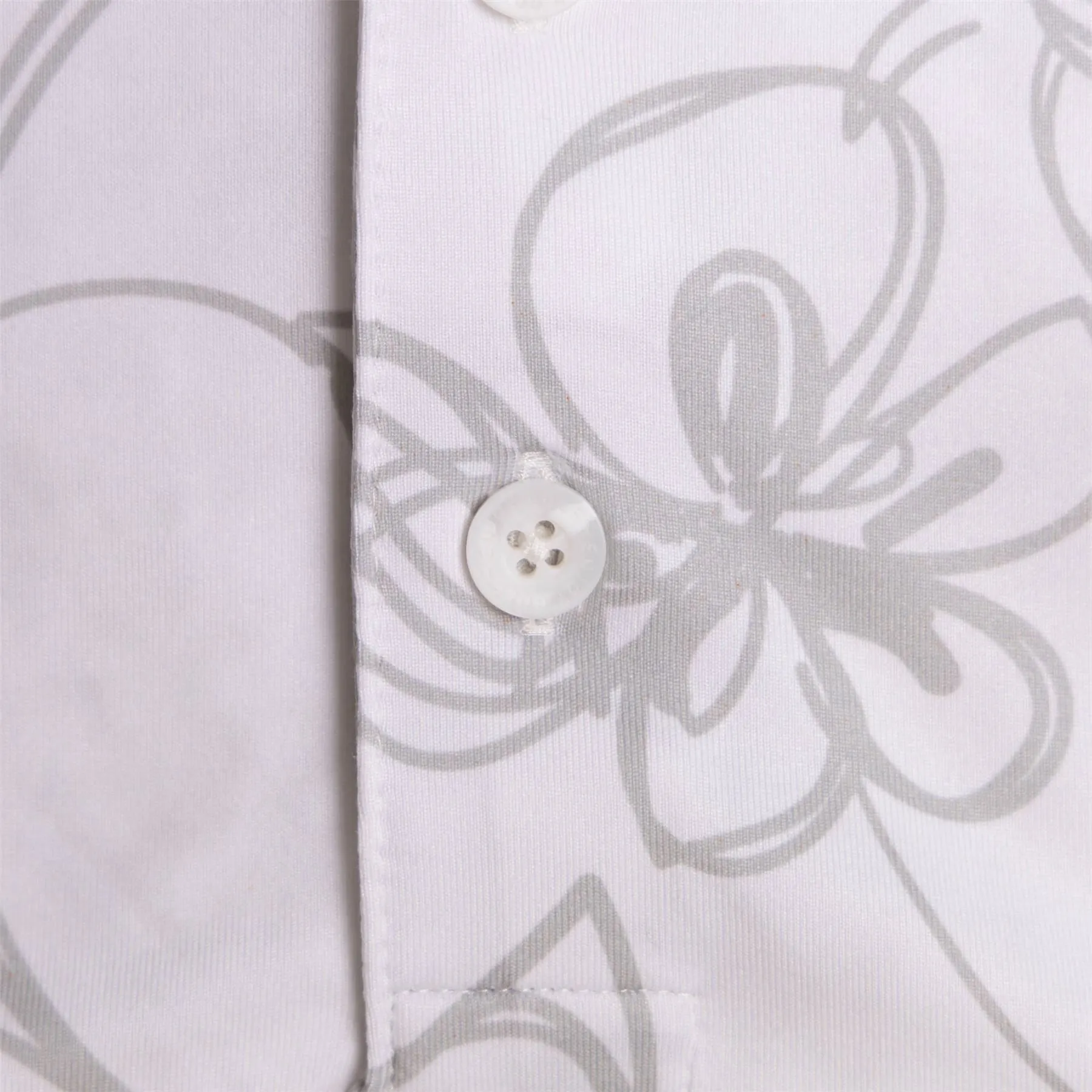 Cloudspun Stems Polo Bright White/High Rise - SS23