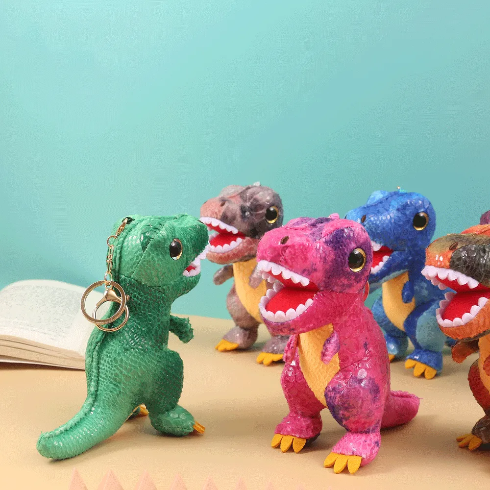 Danger Dino Plush Keychain.