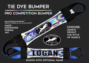 Dock Diving Bumper Tug - Competition Series Weighted - Tie Dye