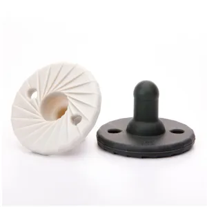 Doodle & Co. Tokyo Pop Pacifier - Cream/Coal (Stage 1, 0 Months and up)