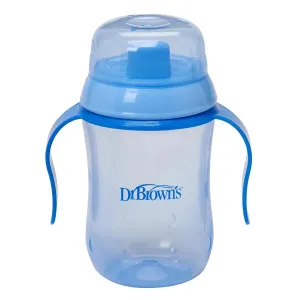 Dr Brown's Training Cup Hard Spout - 270ml (Blue)