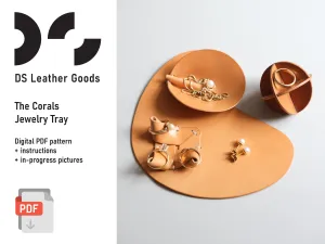 DS-016 The Corals Jewelry Tray Digital Pattern