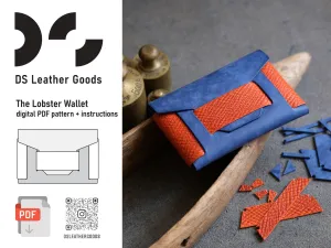 DS-031 The Lobster Leather Wallet Digital Pattern