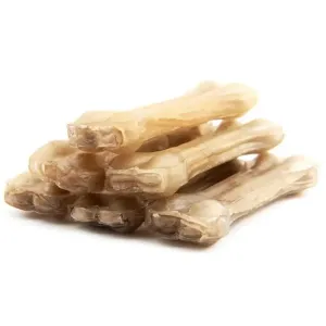 Durable Cowhide Chew Bones for Medium & Large Dogs