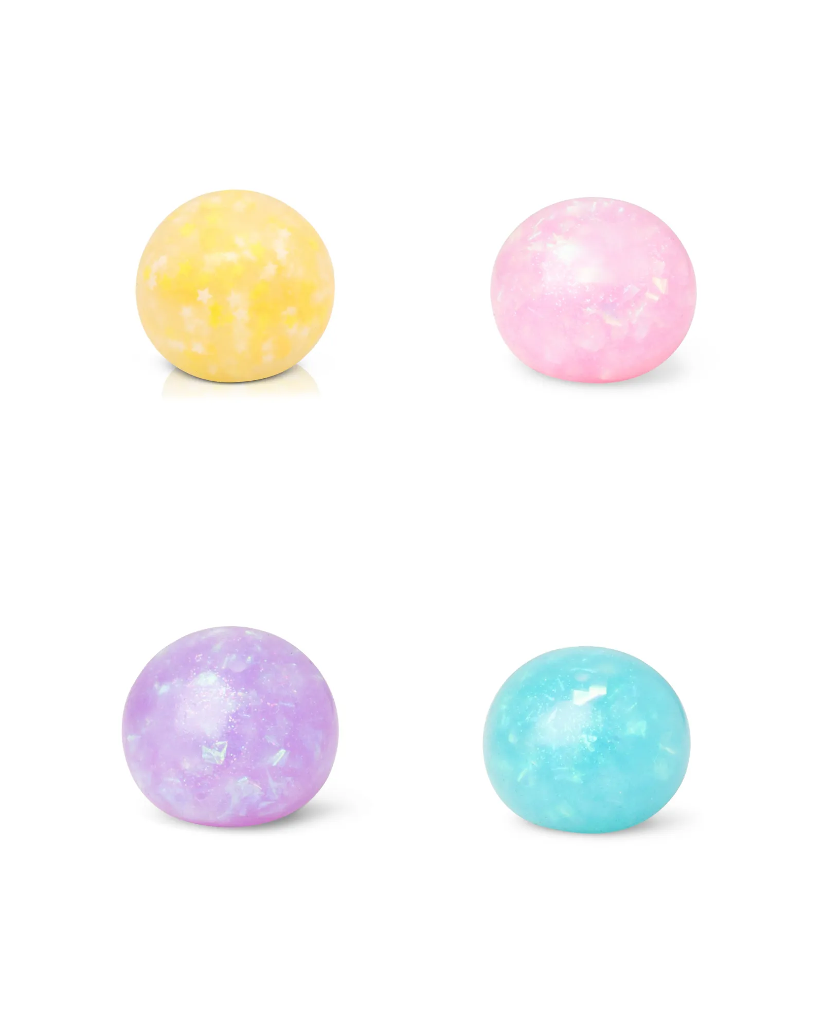 Fizz Fun Sparkly Squish Ball - Assorted