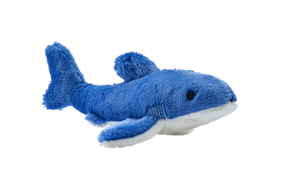 Fluff & Tuff Burce The Shark Plush Dog Toy