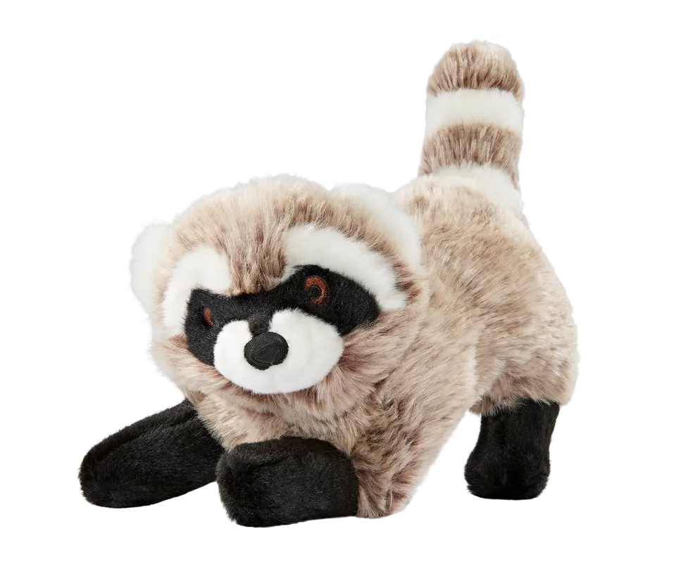 Fluff & Tuff Rocket Raccoon Plush Dog Toy