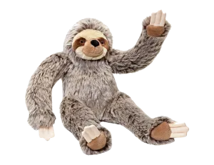 Fluff & Tuff Tico Sloth Plush Dog Toy - Wholesale