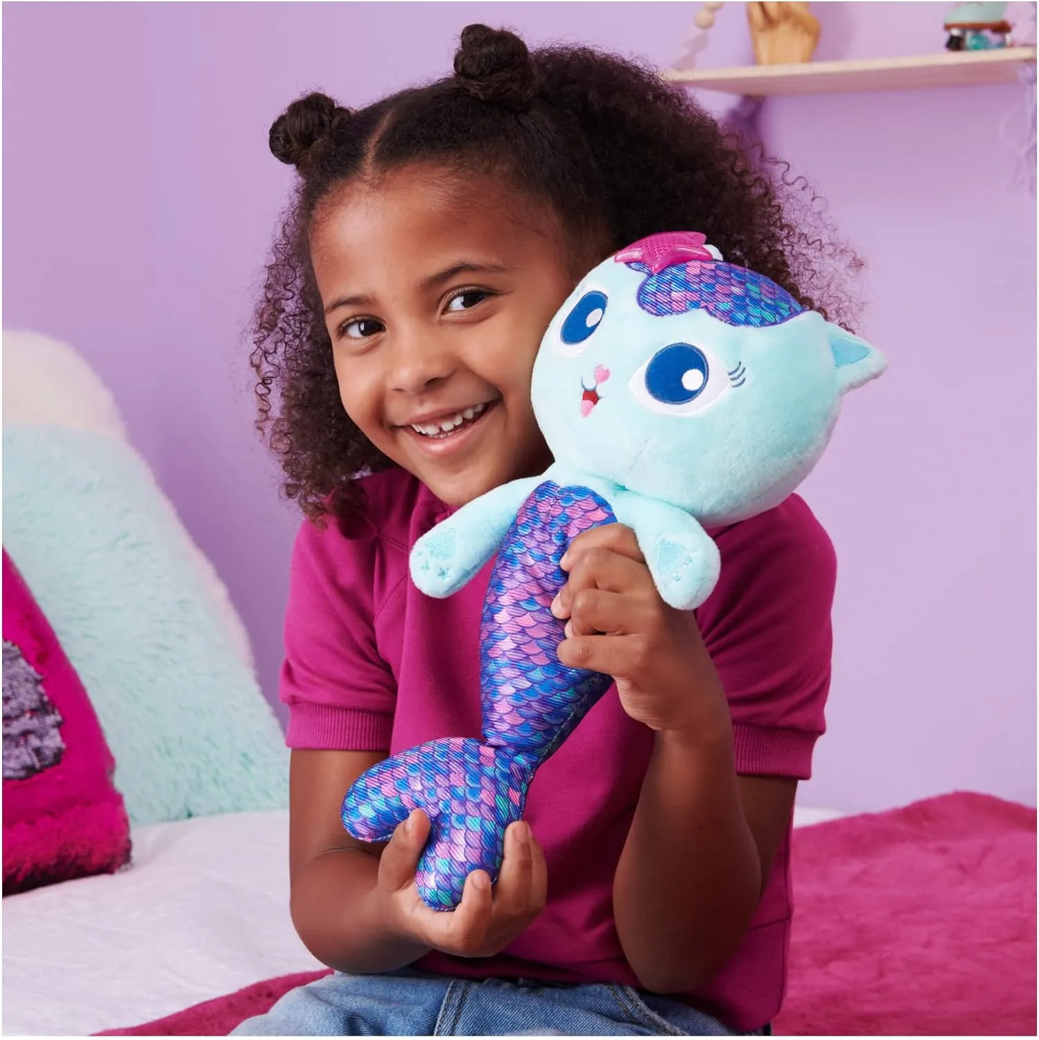 Gabby's Dollhouse Feature MerCat Plush