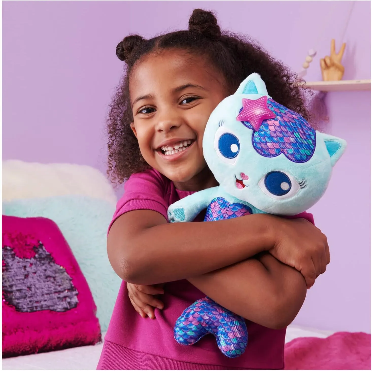 Gabby's Dollhouse Feature MerCat Plush