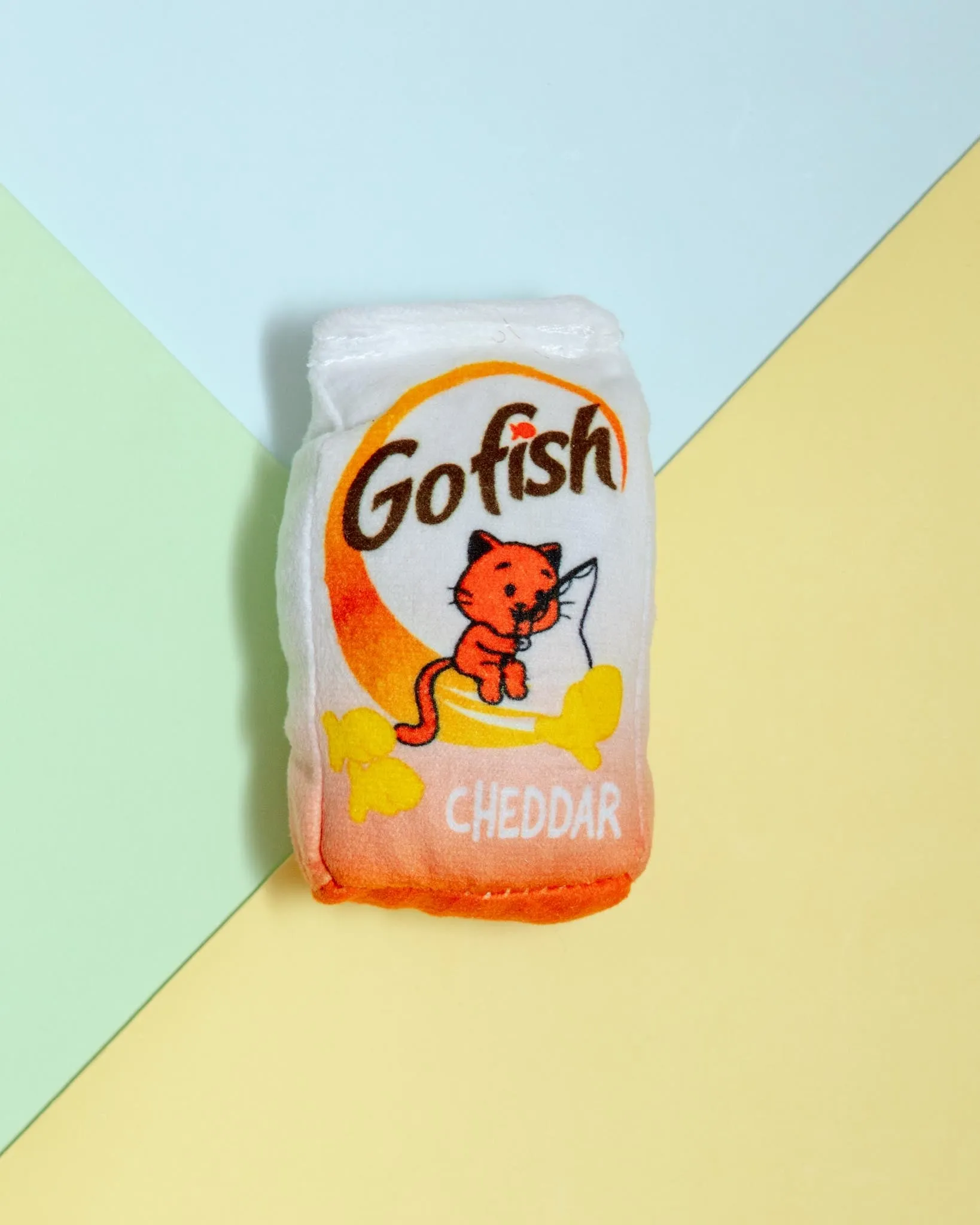 Gofish Cheddar Plush Catnip Toy