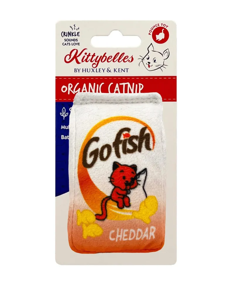 Gofish Cheddar Plush Catnip Toy