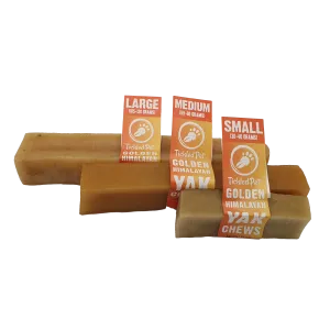 Golden Himalayan Yak Chew - Single Units