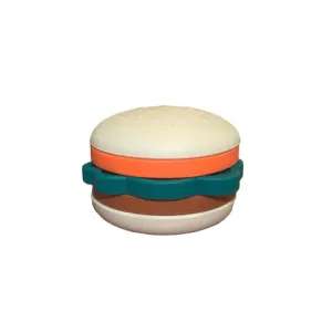 Hamburger Silicone Stacker Teether