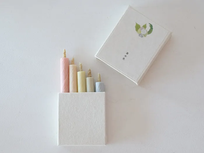 Haze Handmade 5 Candle Set: Botanical Colours