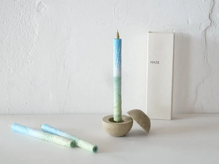 Haze Handmade Candle Set: 'Cypresses by Vincent Van Gogh (1889)'