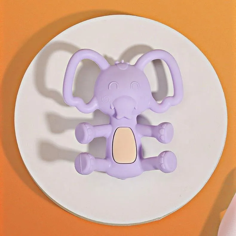 High Quality Elephant Shape Teether for Babies to Soothe their Gums
