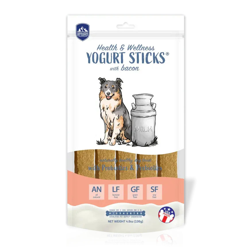 Himalayan Pet Supply Health and Wellness Yogurt Sticks Bacon