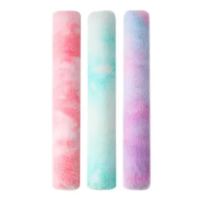 Interactive Plush Catnip Chew Toy for Cats - Colorful Tie-Dye Design