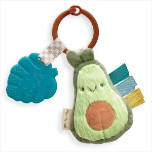 Itzy Pal Plush   Teether - Avocado