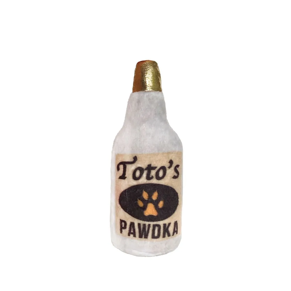 Kittybelles Toto's Pawdka Plush Booze Catnip Toy