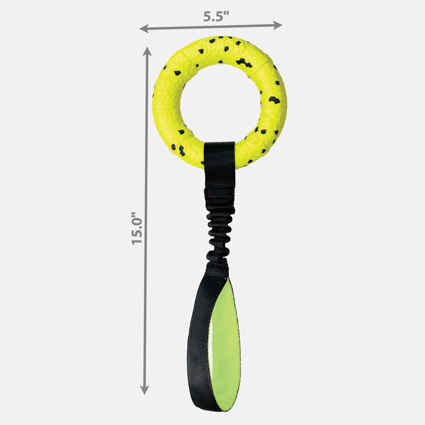 KONG Reflex Tug Yellow