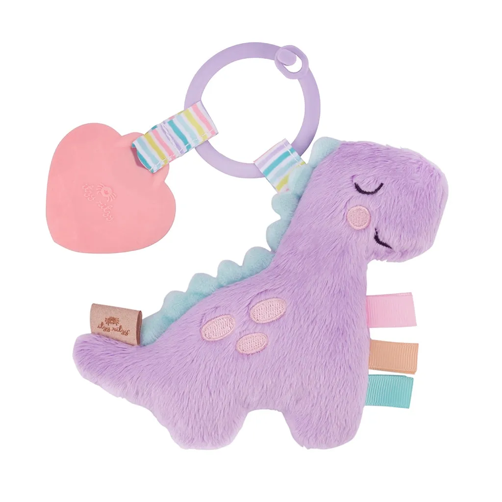Lilac Dino Itzy Pal™ Plush   Teether