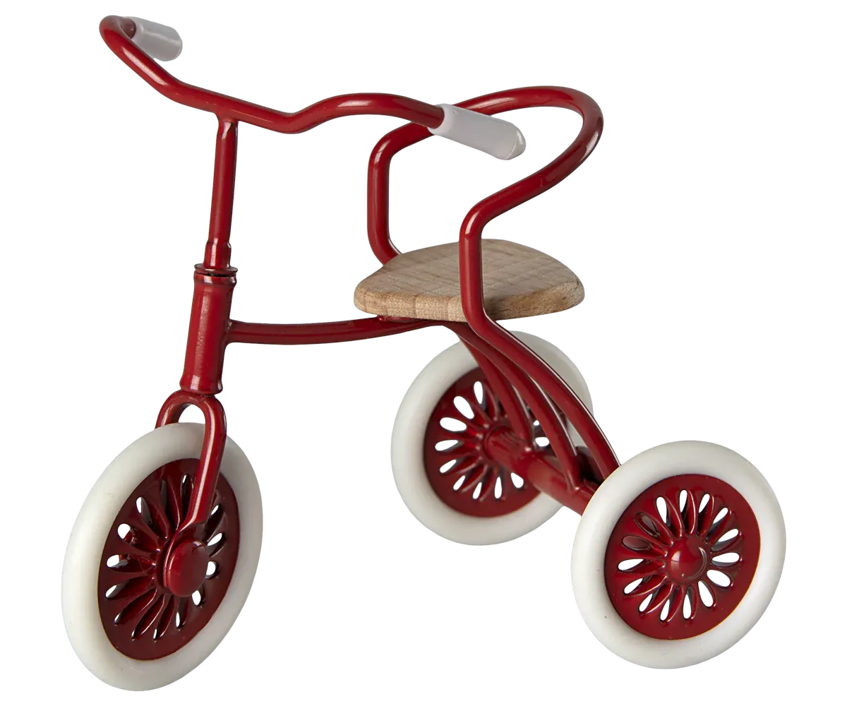 Maileg Abri à Tricycle for Mouse in Red