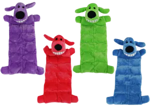 Multipet Small Unstuffed Loofa, Assorted, Dog Toy
