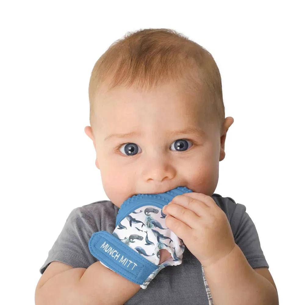 Munch Mitt Blue Whales