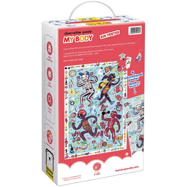 Observation Puzzle My Body