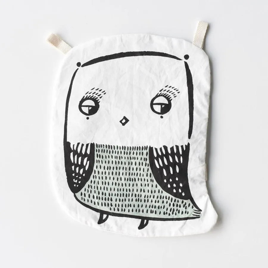 Organic Crinkle Toy Owl