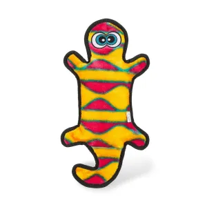 Outward Hound Invincible Gecko 4 Stuffingless Durable Squeaker Dog Toy, Large