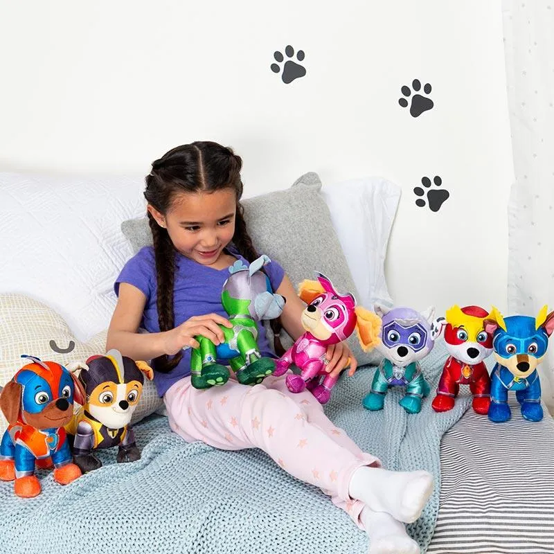 Paw Patrol 8-Inch Mighty Pups Super PAWs Rubble Plush
