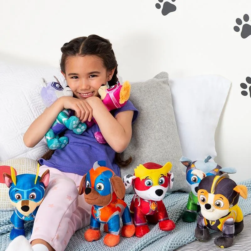 Paw Patrol 8-Inch Mighty Pups Super PAWs Rubble Plush